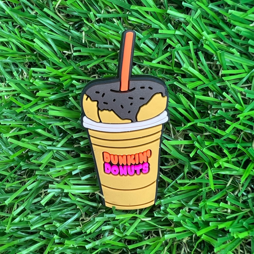 🌼 (3/$10 or 5/$15) NEW “Dunkin Donuts” Fun Croc Shoe Charm Collection